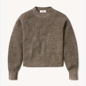 Buck Mason Seafarer Crewneck Sweater in Marled Coastal Bluff